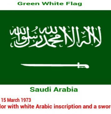 Green and White Flag (Countries, symbolize, Meaning and Fact) - Soccergist