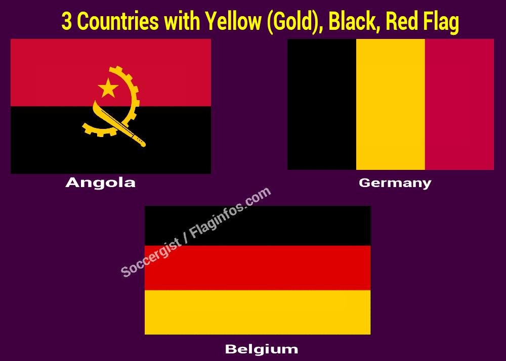 green yellow red flag horizontal