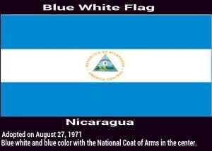 Nicaragua-blue-white-blue-flag